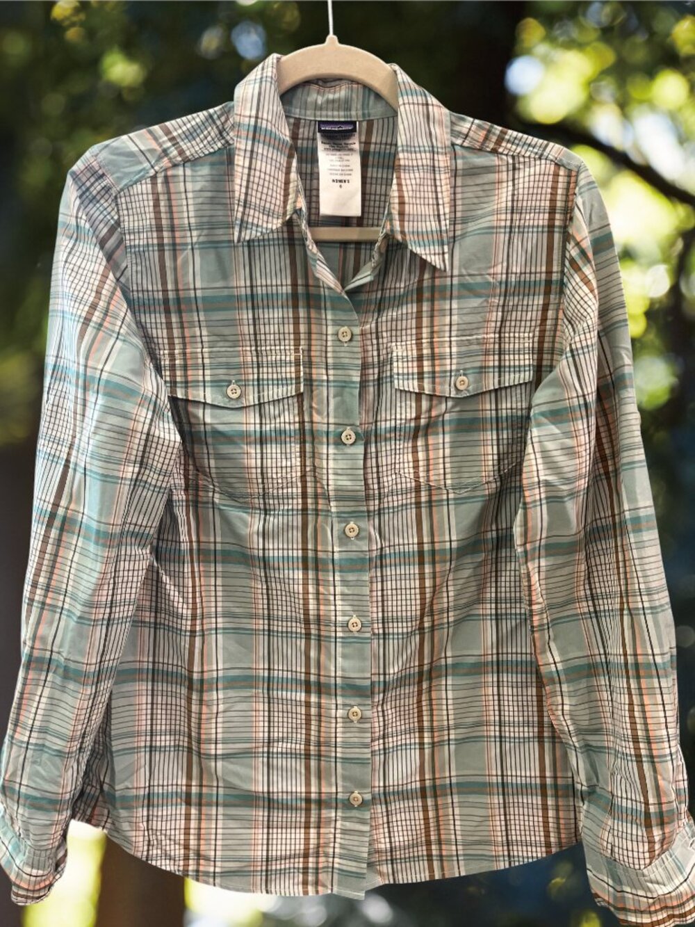 Patagonia Plaid Button Down Shirt 6